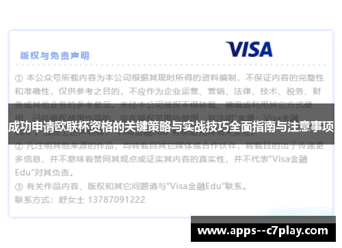 成功申请欧联杯资格的关键策略与实战技巧全面指南与注意事项